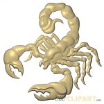 A 3D Relief Model of a Scorpion